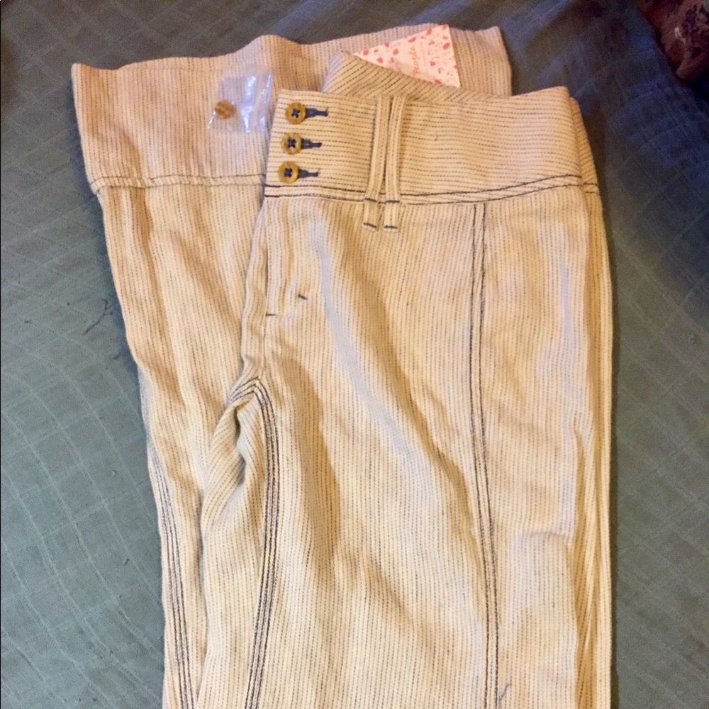 Free People wide leg pants